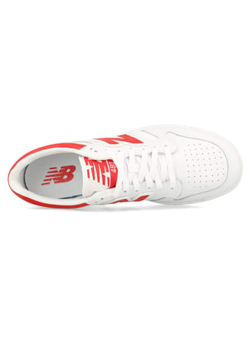 New Balance Leren sneakers "BB480" wit/rood