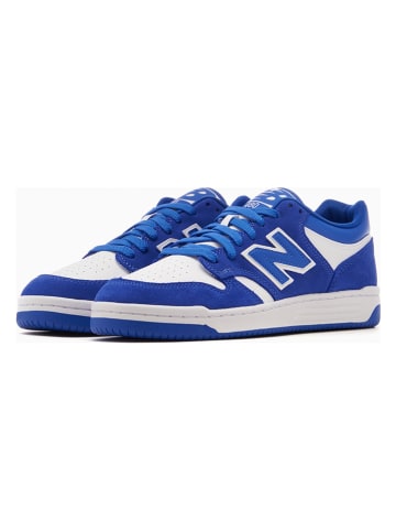 New Balance Leder-Sneakers "480" in Blau