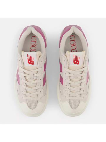 New Balance Skórzane sneakersy "302" w kolorze beżowo-różowym
