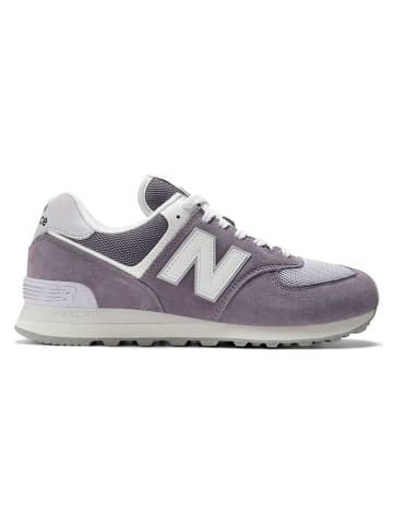 New Balance Leder-Sneakers "U574" in Grau