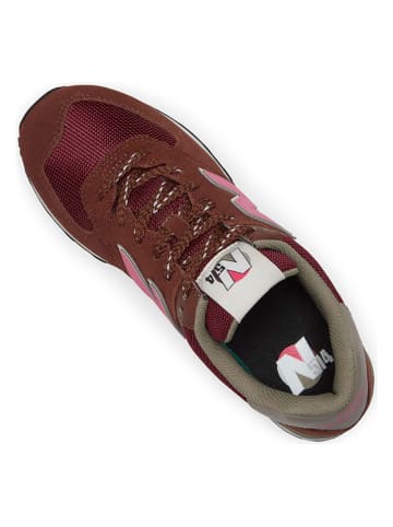 New Balance Leren sneakers "574" rood