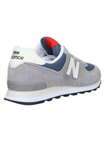 New Balance Skórzane sneakersy "574" w kolorze szarym