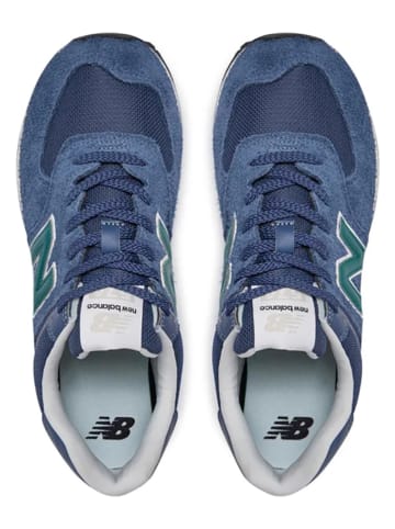 New Balance Leren sneakers donkerblauw
