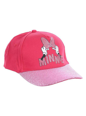 Disney Minnie Mouse Czapka "Minnie" w kolorze różowym