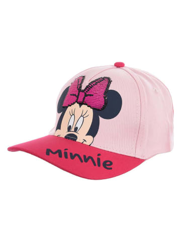 Disney Minnie Mouse Czapka "Minnie" w kolorze jasnoróżowym