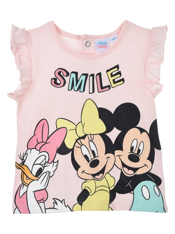 Disney Minnie Mouse Top "Minnie" w kolorze jasnoróżowym