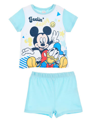 Disney Mickey Mouse Pyjama "Mickey" in Hellblau