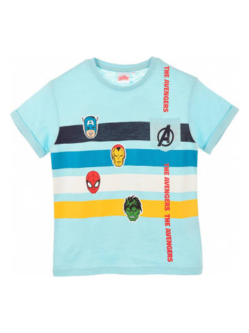 Avengers Koszulka "Avengers" w kolorze błękitnym