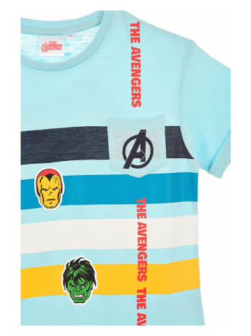 Avengers Koszulka "Avengers" w kolorze błękitnym