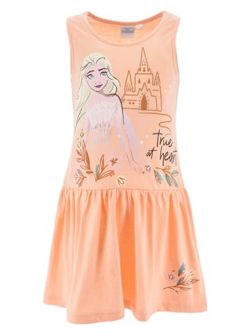 Disney Frozen Sukienka "Kraina lodu" w kolorze pomarańczowym