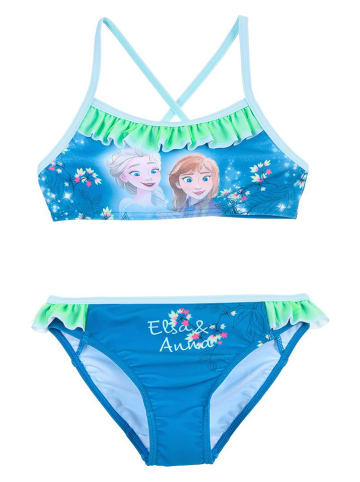 Disney Frozen Bikini "Kraina lodu" w kolorze niebieskim