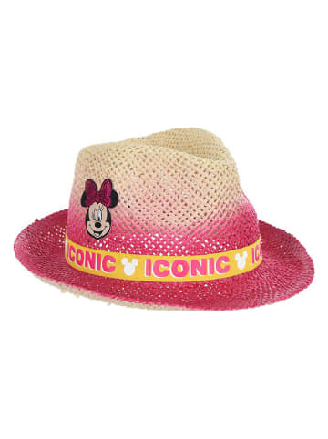 Disney Minnie Mouse Hut "Minnie" in Beige/ Pink