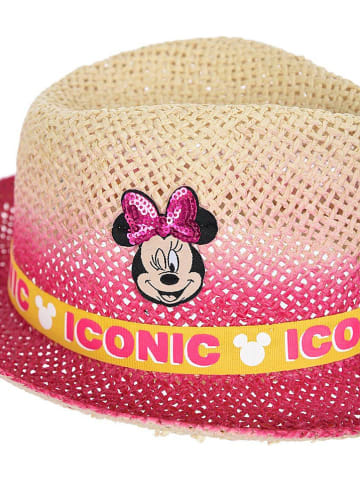 Disney Minnie Mouse Hut "Minnie" in Beige/ Pink