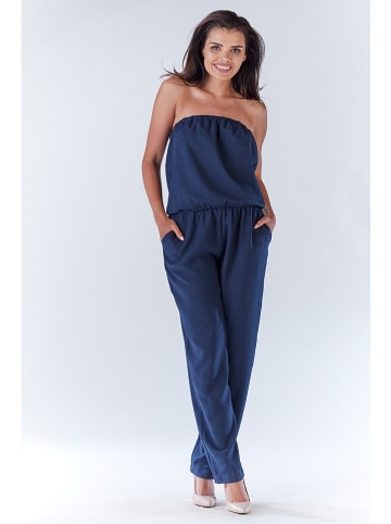 Awama Jumpsuit in Dunkelblau