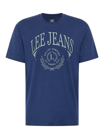 Lee Koszulka w kolorze niebieskim