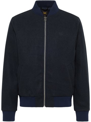 Lee Fleece vest donkerblauw