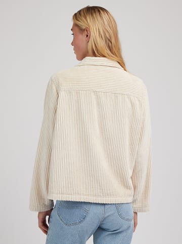 Lee Cordhemd in Creme