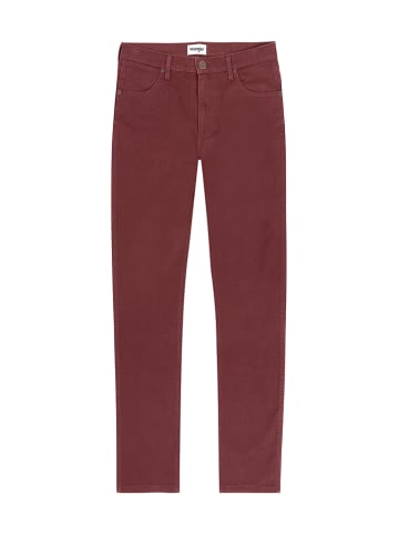 Wrangler Spodnie w kolorze czerwonym