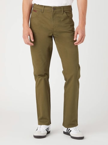 Wrangler Broek olijfgroen