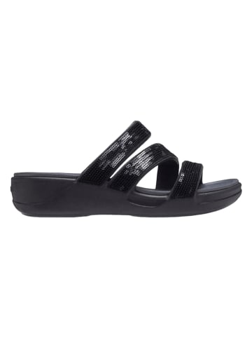 Crocs Slippers "Boca Sequin" zwart