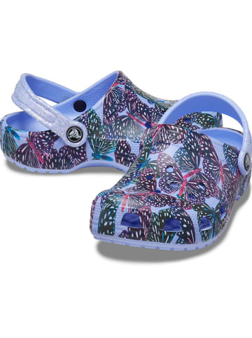 Crocs Crocs "Classic Butterfly" lichtblauw/meerkleurig