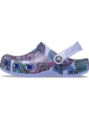 Crocs Crocs "Classic Butterfly" in Hellblau/ Bunt