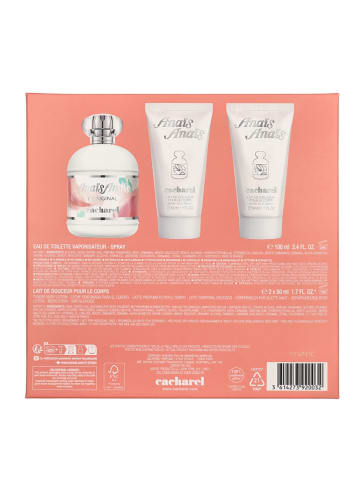 Cacharel 3-delige set: "Anais Anais" - eau de toilette en 2 x bodylotion