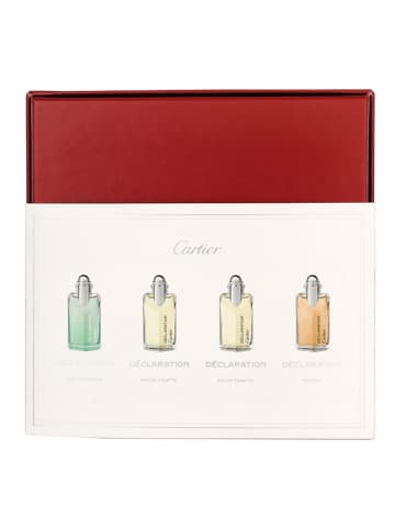 Cartier 4tlg. Set: "Declaration" - 2 x EdT, je 4 ml