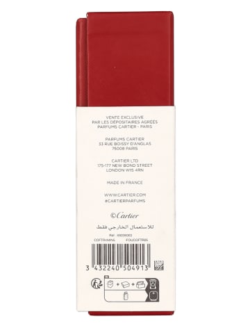 Cartier 4tlg. Set: "Declaration" - 4 x EdT, je 4 ml