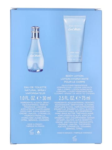 Davidoff 2tlg. Set: "Cool Water" - EdP und Bodylotion