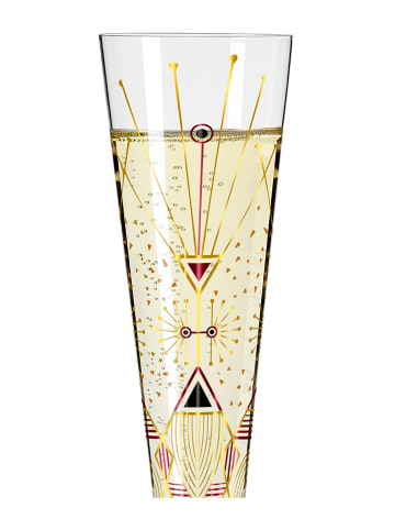 RITZENHOFF Champagneglas "Gold night" goudkleurig/roze - 205 ml