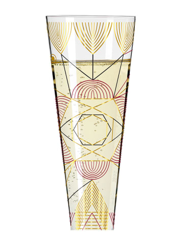 RITZENHOFF Champagnerglas "Goldnacht" in Gold/ Pink - 205 ml