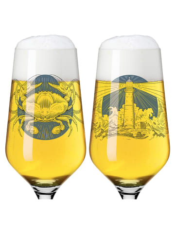 RITZENHOFF 2-częściowy zestaw w kolorze niebieskim - 374 ml