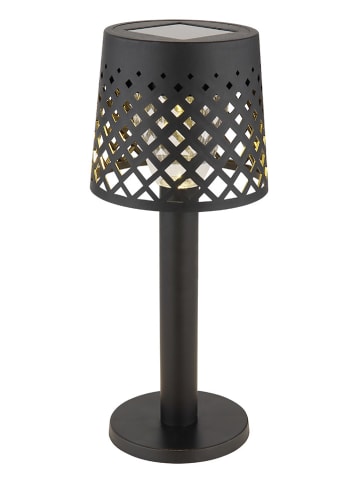Globo lighting Lampa solarna LED w kolorze czarnym - wys. 21 x Ø 9 cm