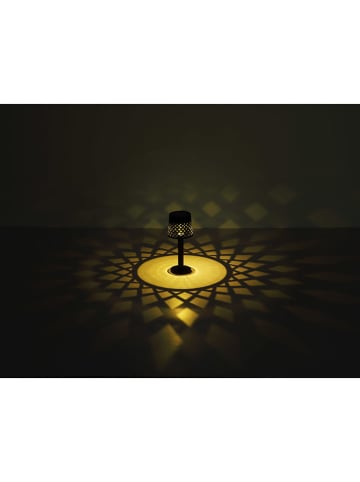 Globo lighting Lampa solarna LED w kolorze czarnym - wys. 21 x Ø 9 cm
