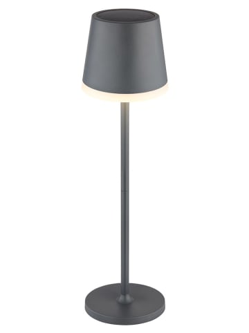Globo lighting LED-Solarleuchte in Anthrazit - (H)41 x Ø 11 cm