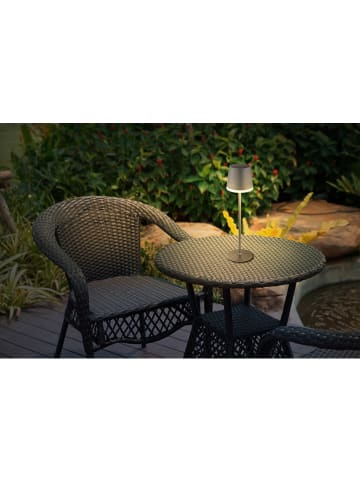 Globo lighting LED-Solarleuchte in Anthrazit - (H)41 x Ø 11 cm