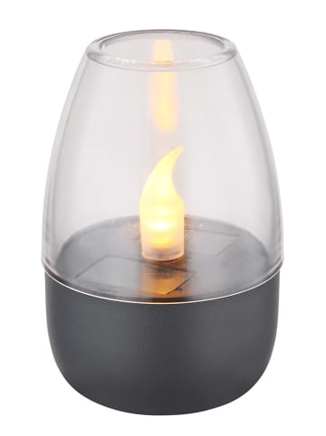 Globo lighting LED-Solar-Dekoleuchte in Grau - (H)9 x Ø 6 cm