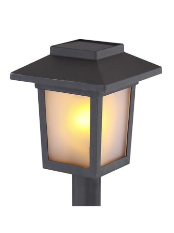 Globo lighting Ogrodowe lampy solarne LED (3 szt.) w kolorze czarnym - wys. 36,8 cm