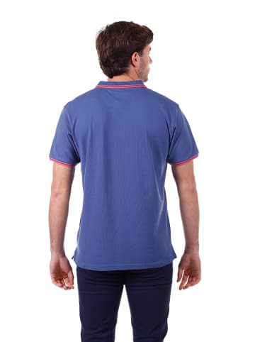 The Time of Bocha Poloshirt in Blau