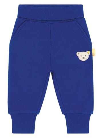 Steiff Sweatbroek blauw