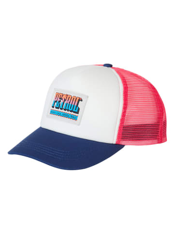 Petrol Industries Pet blauw/wit/rood