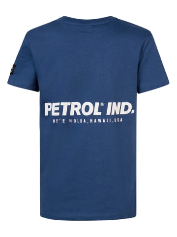 Petrol Shirt donkerblauw