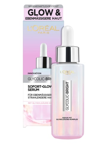 L'Oréal Paris Serum "Glycolic-Bright Sofort-Glow" - 30 ml