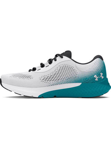 Under Armour Buty "Charged Rogue 4" w kolorze biało-turkusowym do biegania