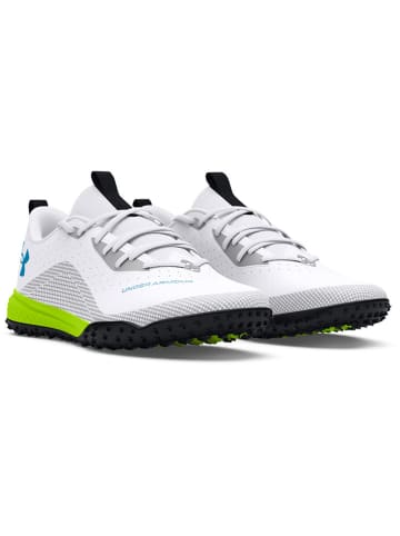 Under Armour Korki "Shadow Turf 2.0" w kolorze biało-zielonym