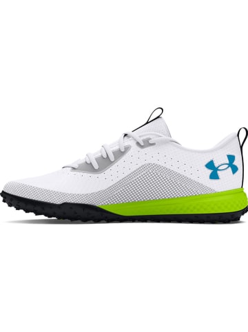 Under Armour Fußballschuhe "Shadow Turf 2.0" in Weiß/ Grün