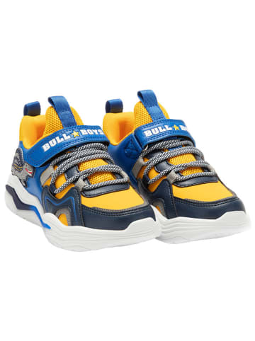 Bull Boys Sneakers in Gelb/ Blau