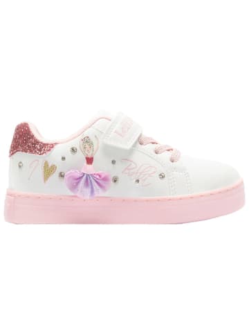 Lelli Kelly Sneakers in Weiß/ Rosa
