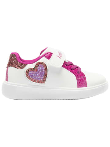 Lelli Kelly Sneakersy w kolorze różowo-białym